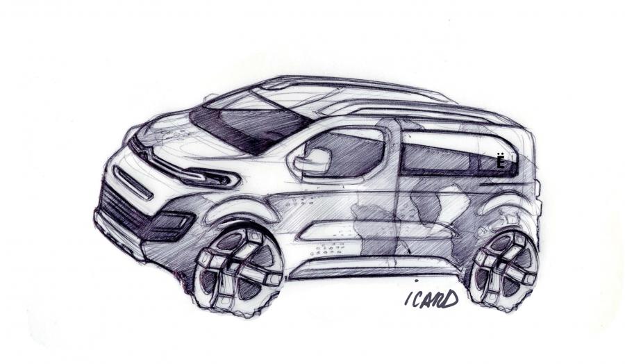  Citroen SpaceTourer 4X4 E Concept 2017 года  (фото 22 из 29)